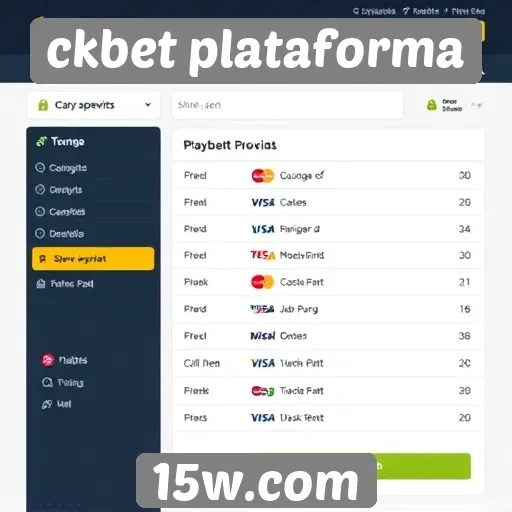 Opções de pagamento na ckbet plataforma